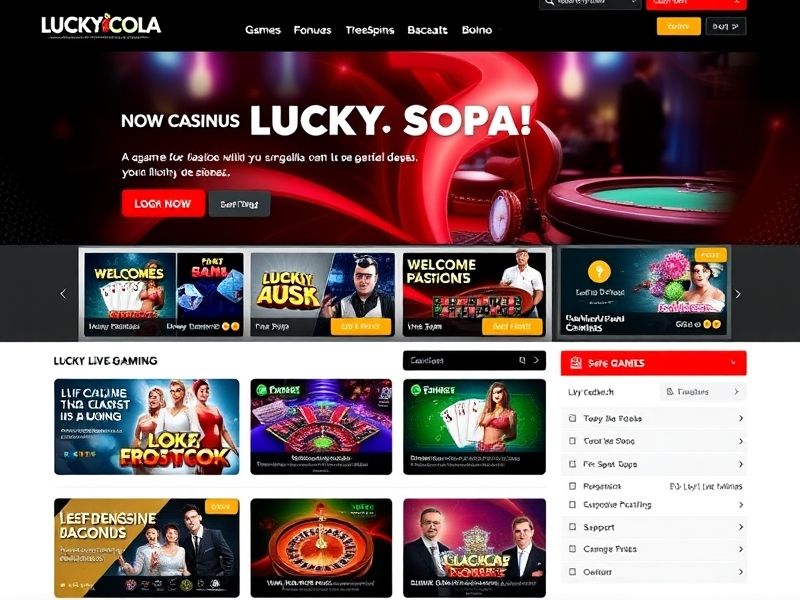 Welcome to Lucky Cola Com Login, your premier destination for thrilling online gambling games. Enjoy exclusive Sign-up bonuses, access to live dealers, and the latest casino promotions with secure, high-quality gaming experiences.